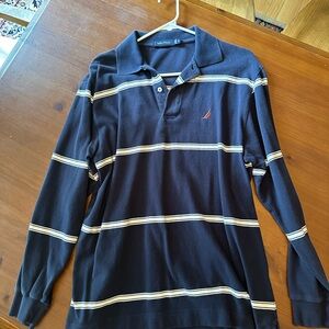 Nautica long sleeve polo